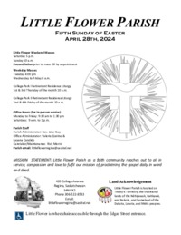 5th Sunday of Easter B (2024)