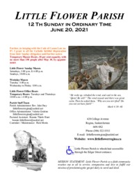 12th Sunday in Ordinary Time