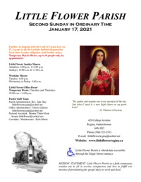 2nd Sunday in Ordinary Time