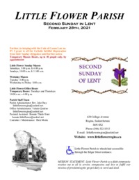 Second Sunday of Lent