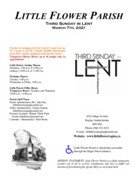 Third Sunday of Lent