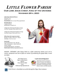 Christ the King Sunday 