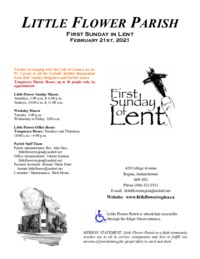 First Sunday of Lent